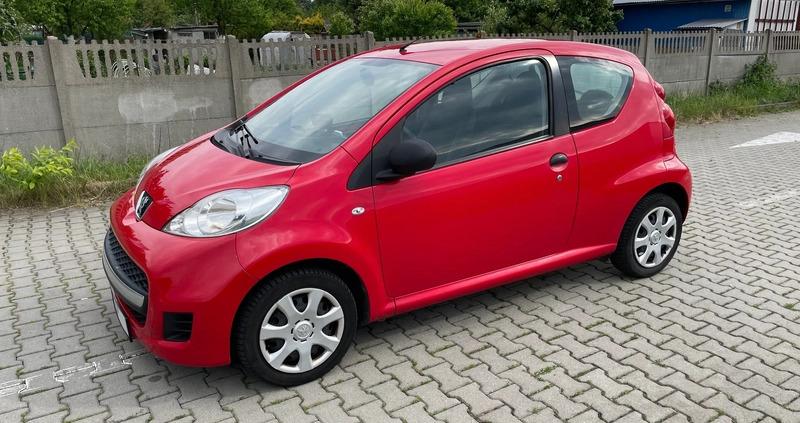 Peugeot 107 cena 6900 przebieg: 263500, rok produkcji 2009 z Gliwice małe 37